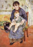 Pierre Renoir Mother and Child Germany oil painting artist